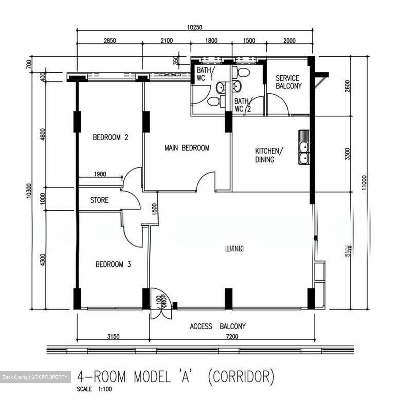 Blk 320 Tampines Street 33 (Tampines), HDB 4 Rooms #638627351
